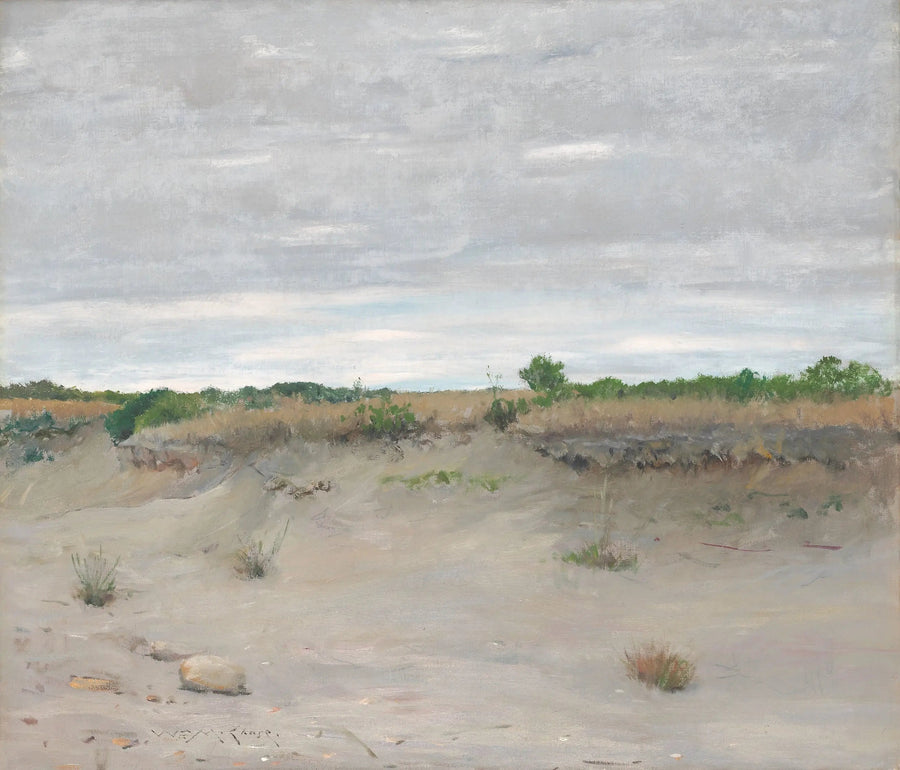 Sand som blåses av vinden - William Merritt Chase