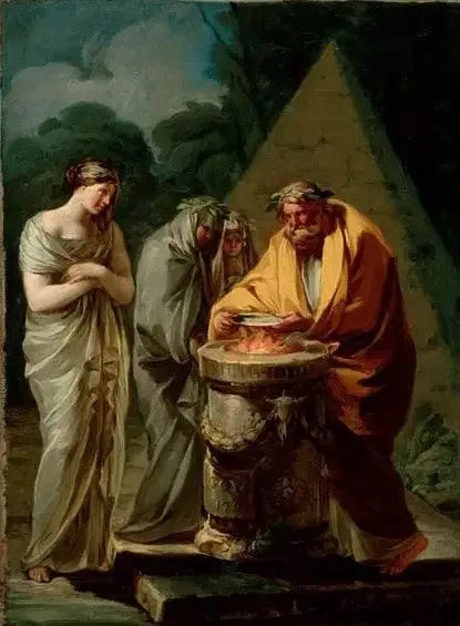 Offergåva till Vesta - Francisco de Goya