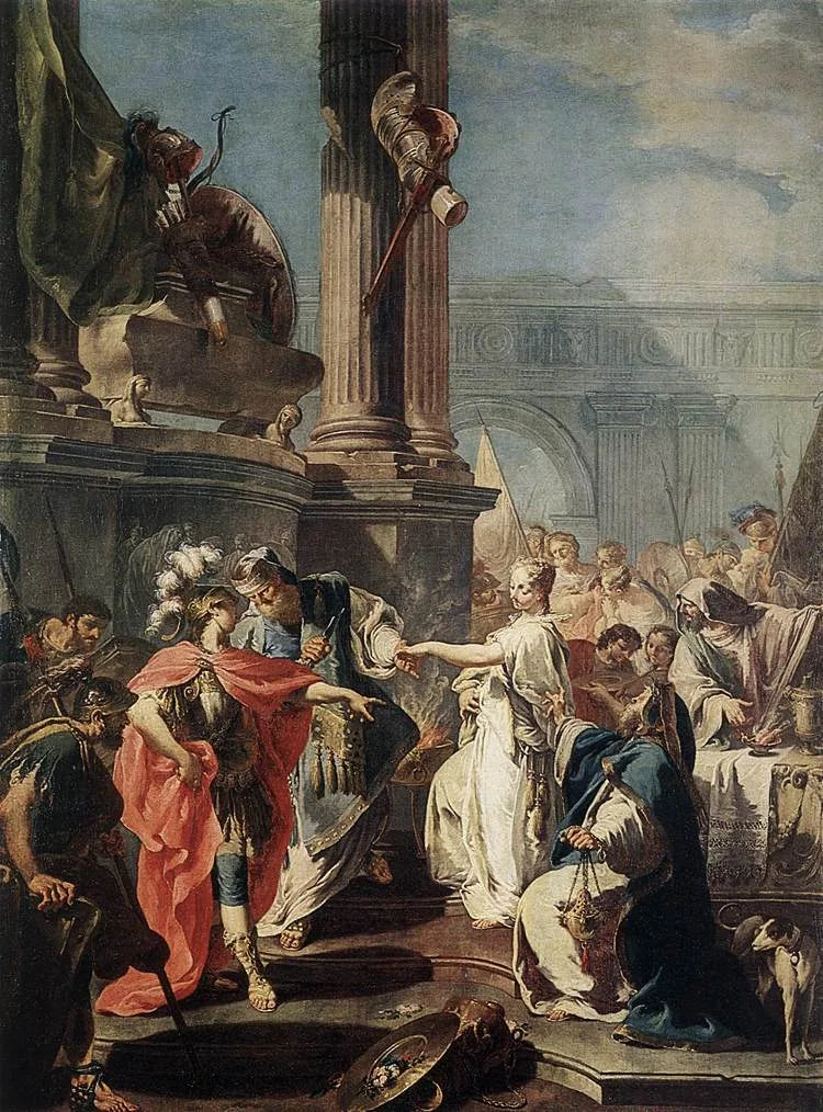 Polyxènes offer - Giovanni Battista Pittoni
