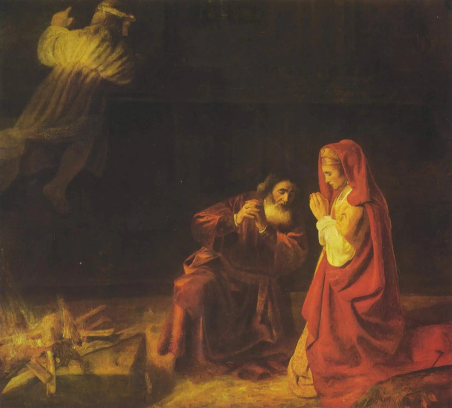 Manoahs offer - Rembrandt