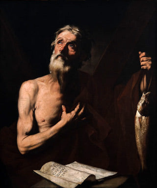 Saint André, fiskarnas skyddshelgon - Jusepe de Ribera