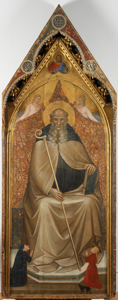 Saint Antoine, abbot invigd - Spinello Aretino