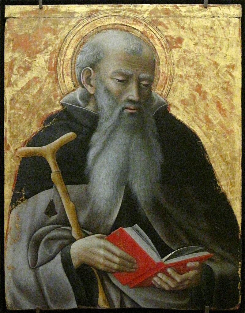 Saint Antoine abbot - Mästare av Osservanza
