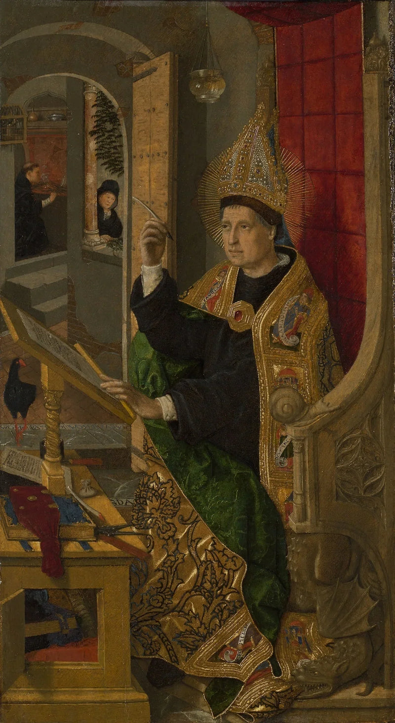 Saint Augustin - Bartolomé Bermejo