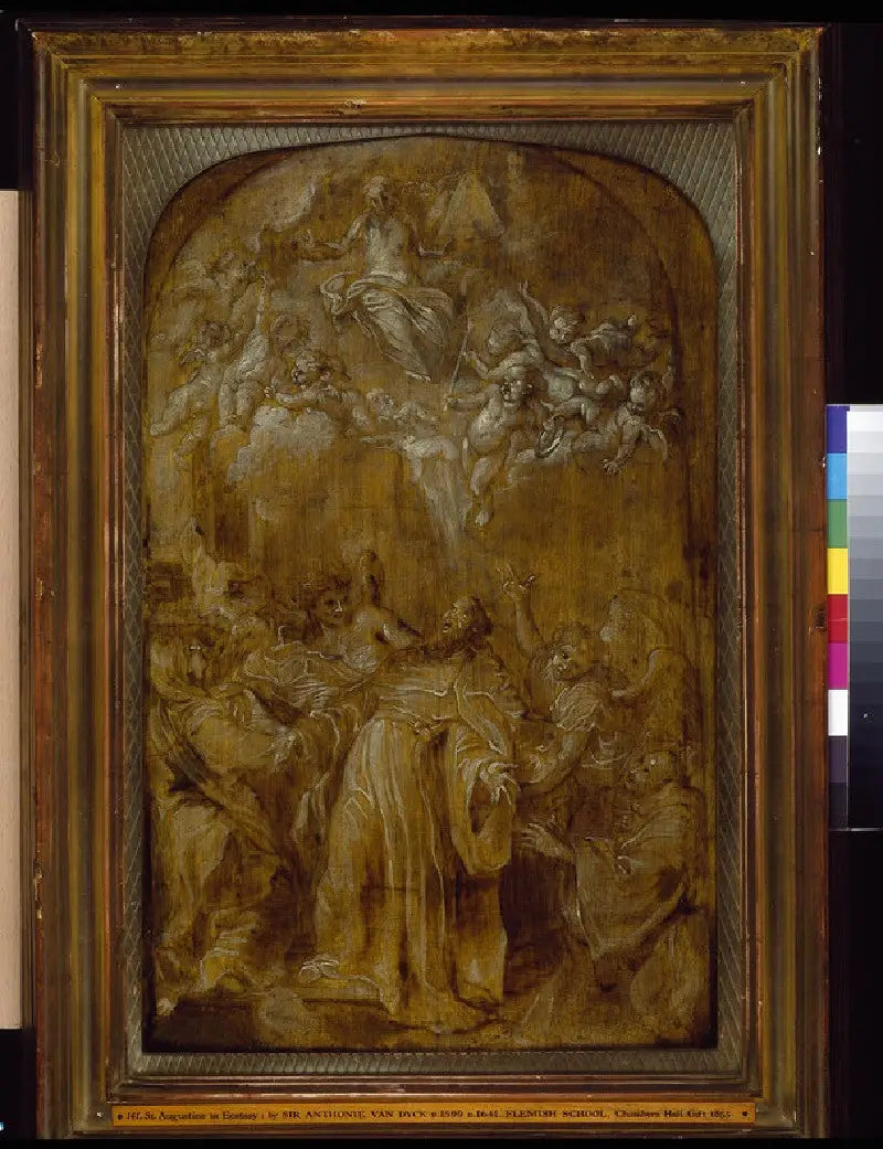 Saint Augustin i extas - Antoine van Dyck