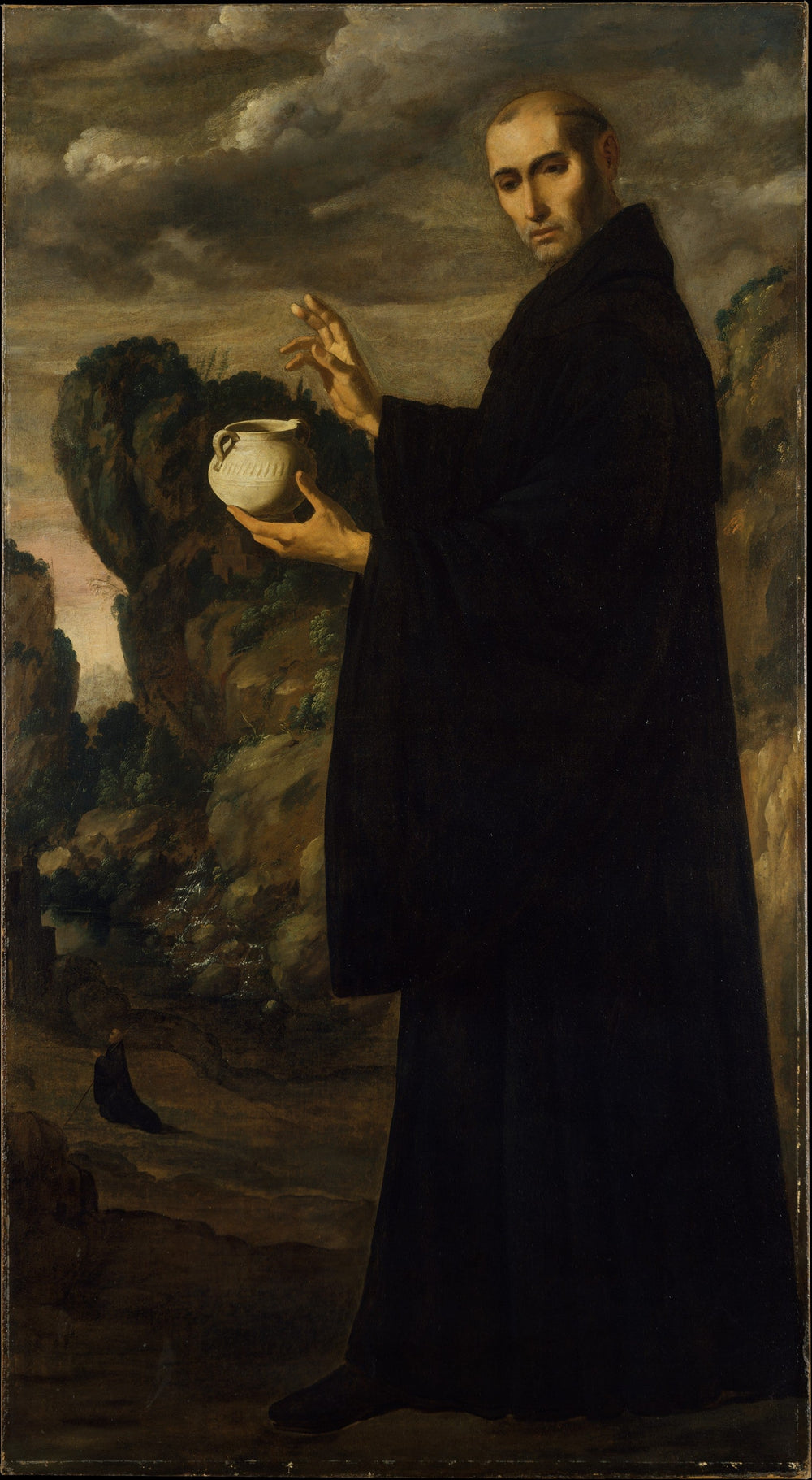 Saint Benoît - Francisco de Zurbarán - Alpha Reproduction