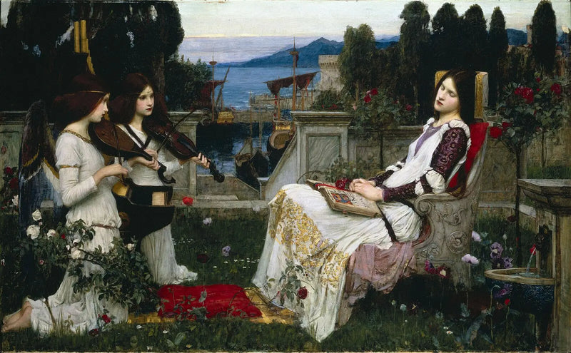 Sankta Cecilia - John William Waterhouse