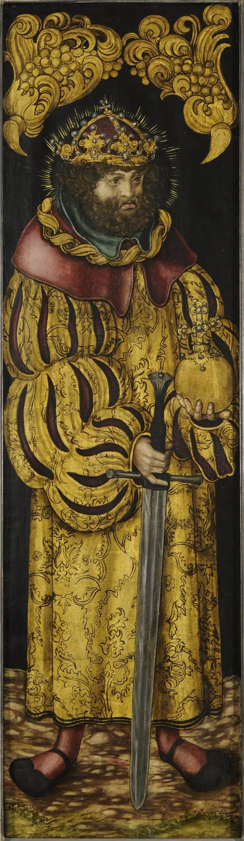 Saint Étienne, kung av Ungern - Lucas Cranach den äldre