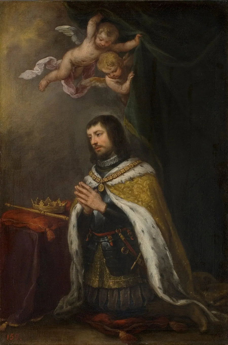 Saint Ferdinand, kung av Kastilien, León och Asturien - Bartolomé Esteban Murillo