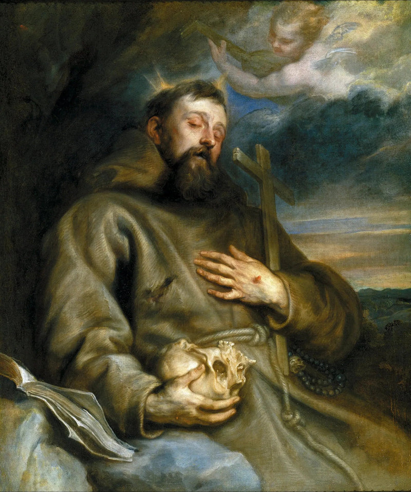 Sankt Franciskus av Assisi i extas - Antoine van Dyck