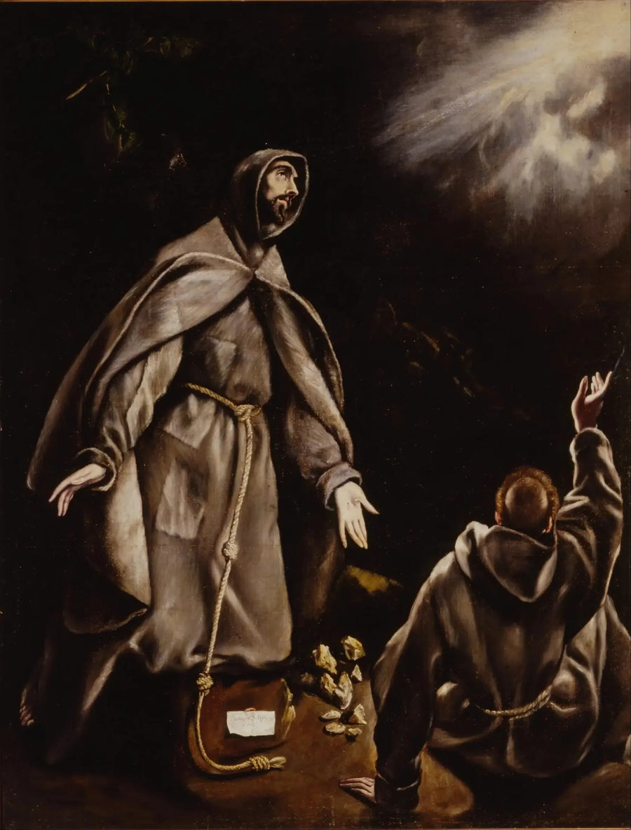 Saint François i extas - El Greco