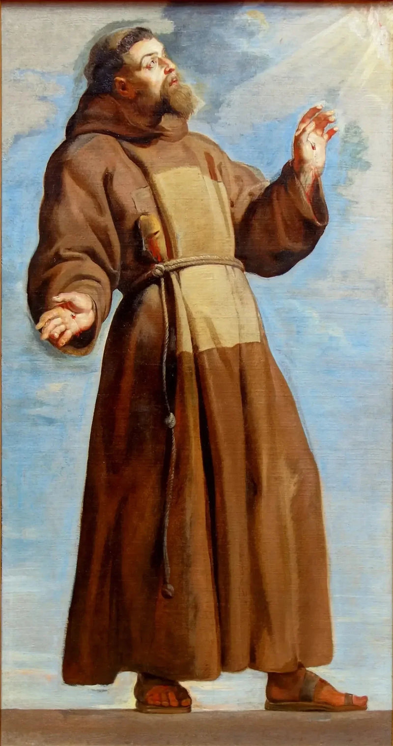 Saint François i extas - Peter Paul Rubens