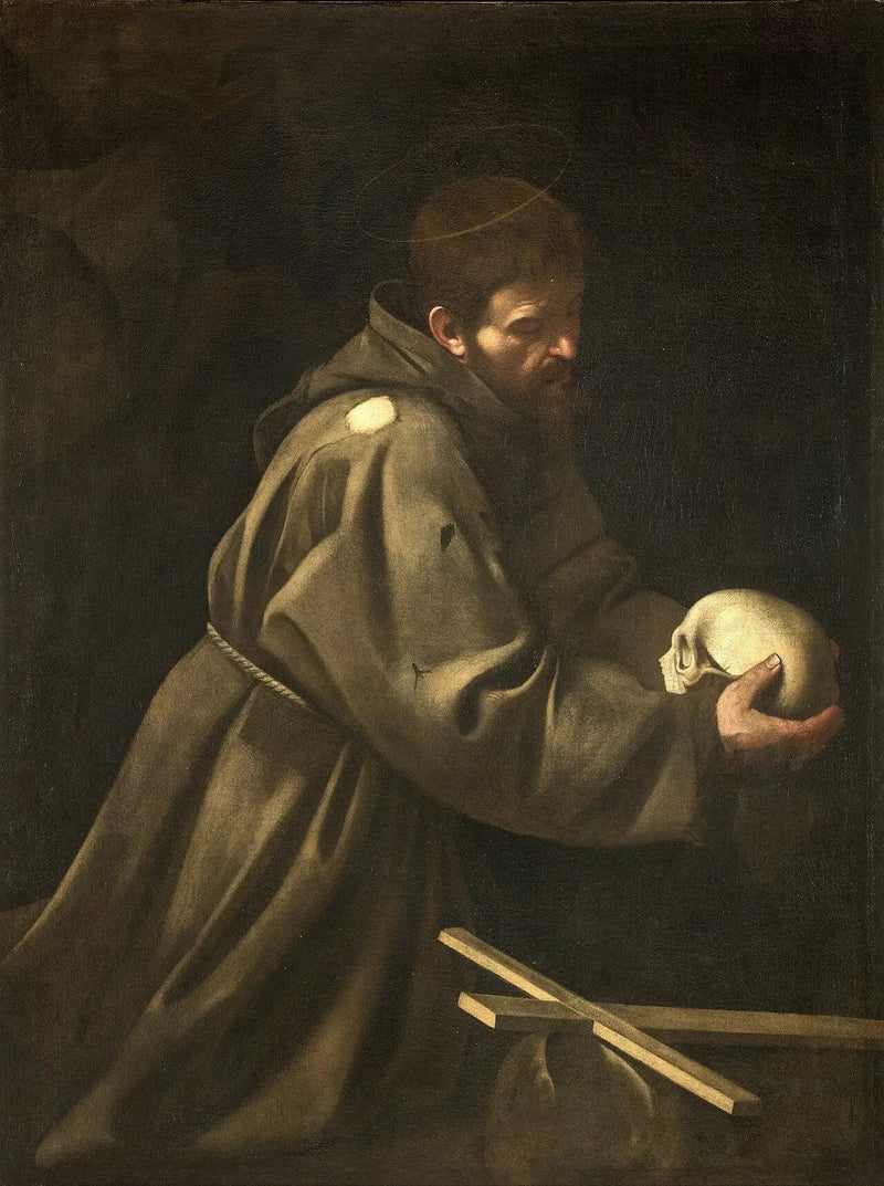 Sankt Franciskus i meditation - Caravaggio