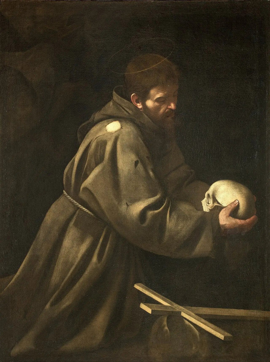 Sankt Franciskus i meditation - Caravaggio