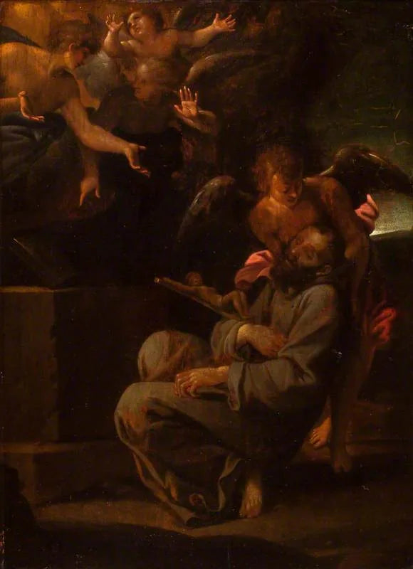 Saint François fainting - Annibale Carracci