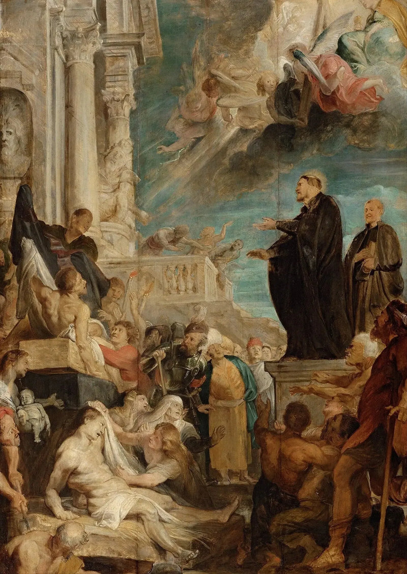Saint François Xavier botar de sjuka - Peter Paul Rubens