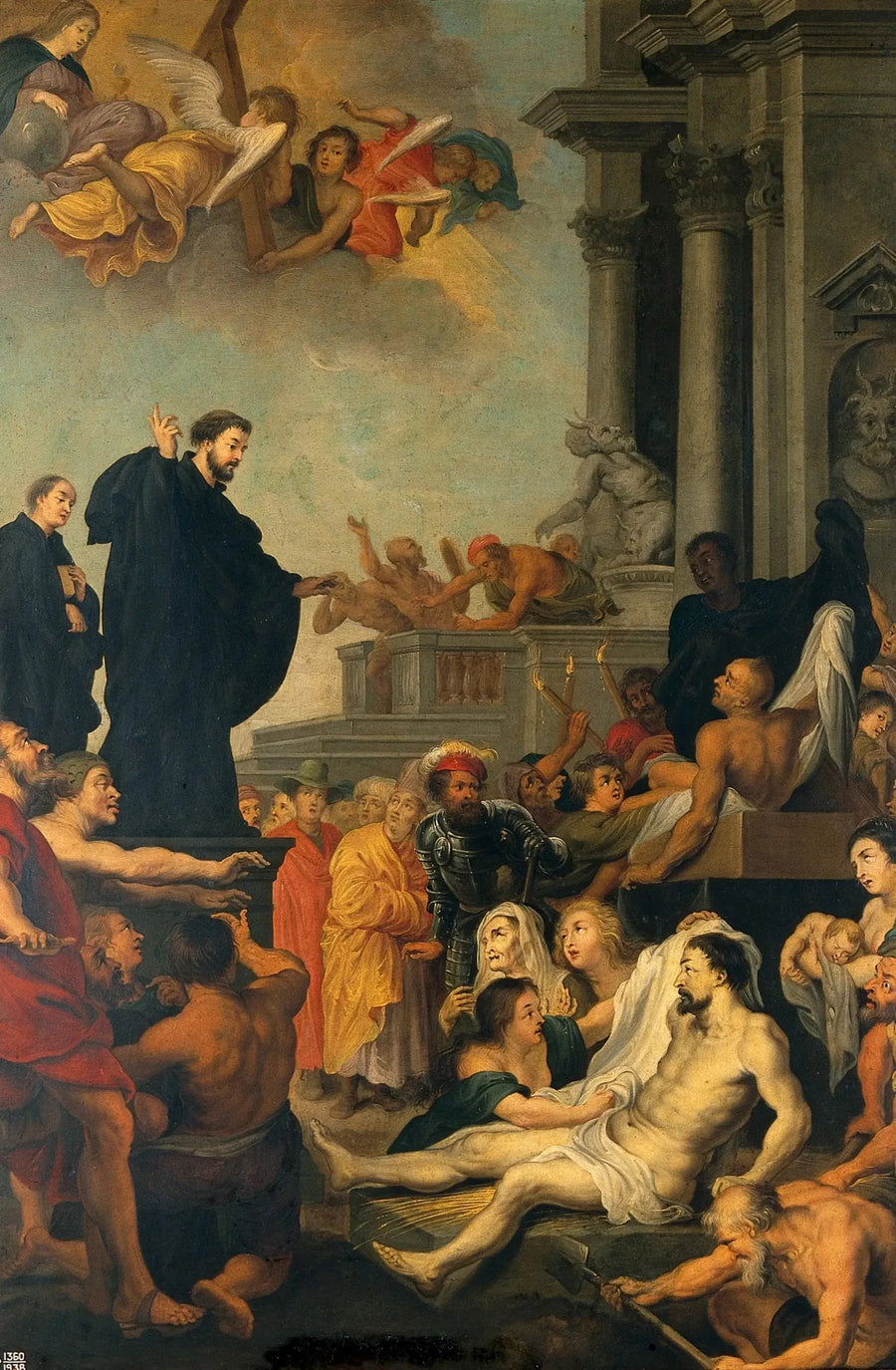 Saint François Xavier predikan och helande - Peter Paul Rubens