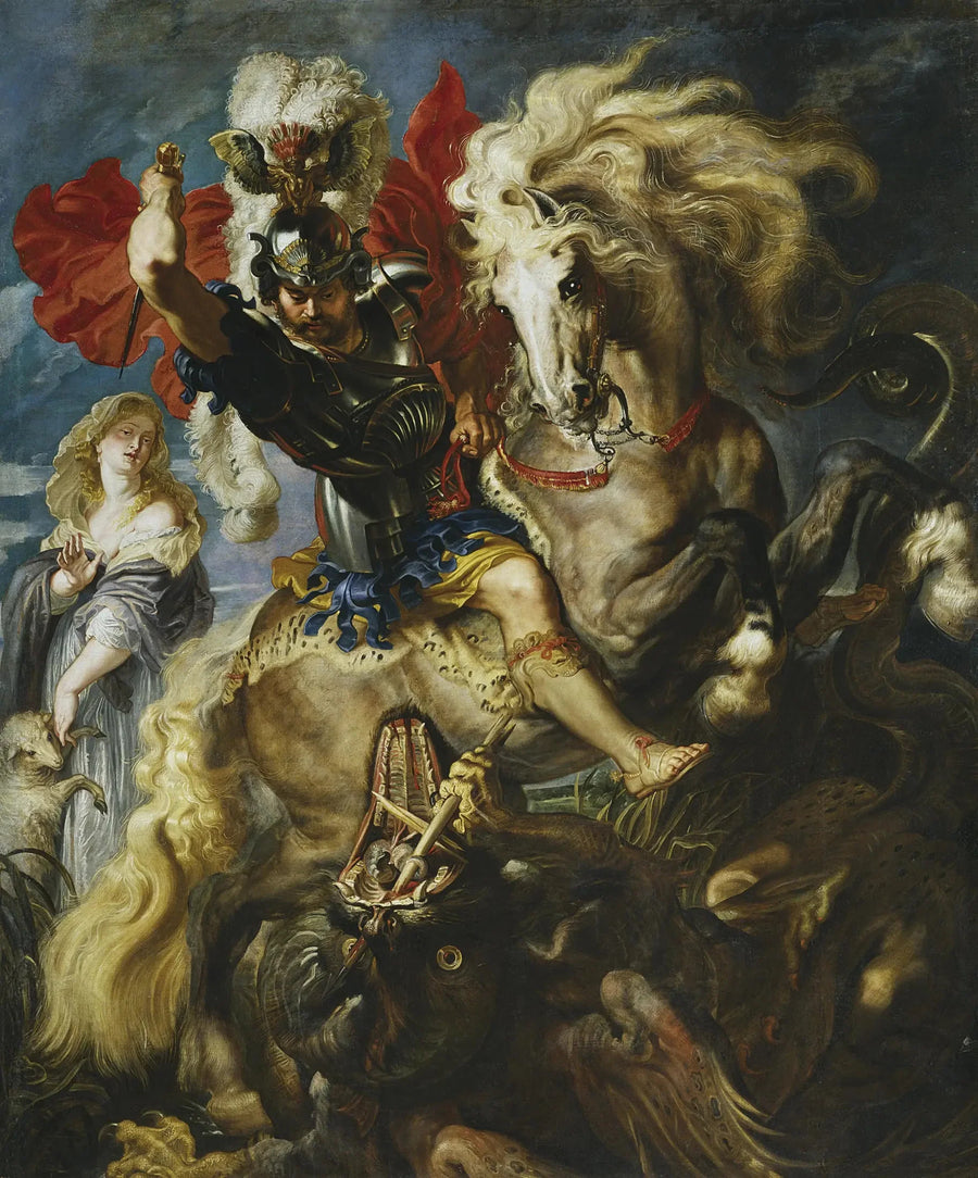 Saint Georges och draken - Peter Paul Rubens