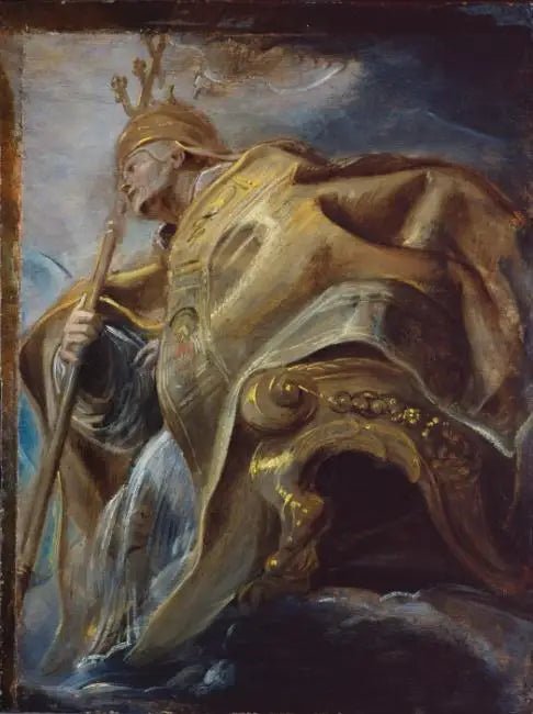 Saint Gregorius den Store - Peter Paul Rubens