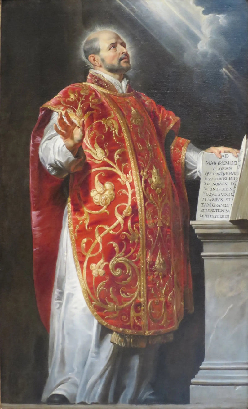 Saint Ignatius av Loyola, 1620-1622 - Peter Paul Rubens