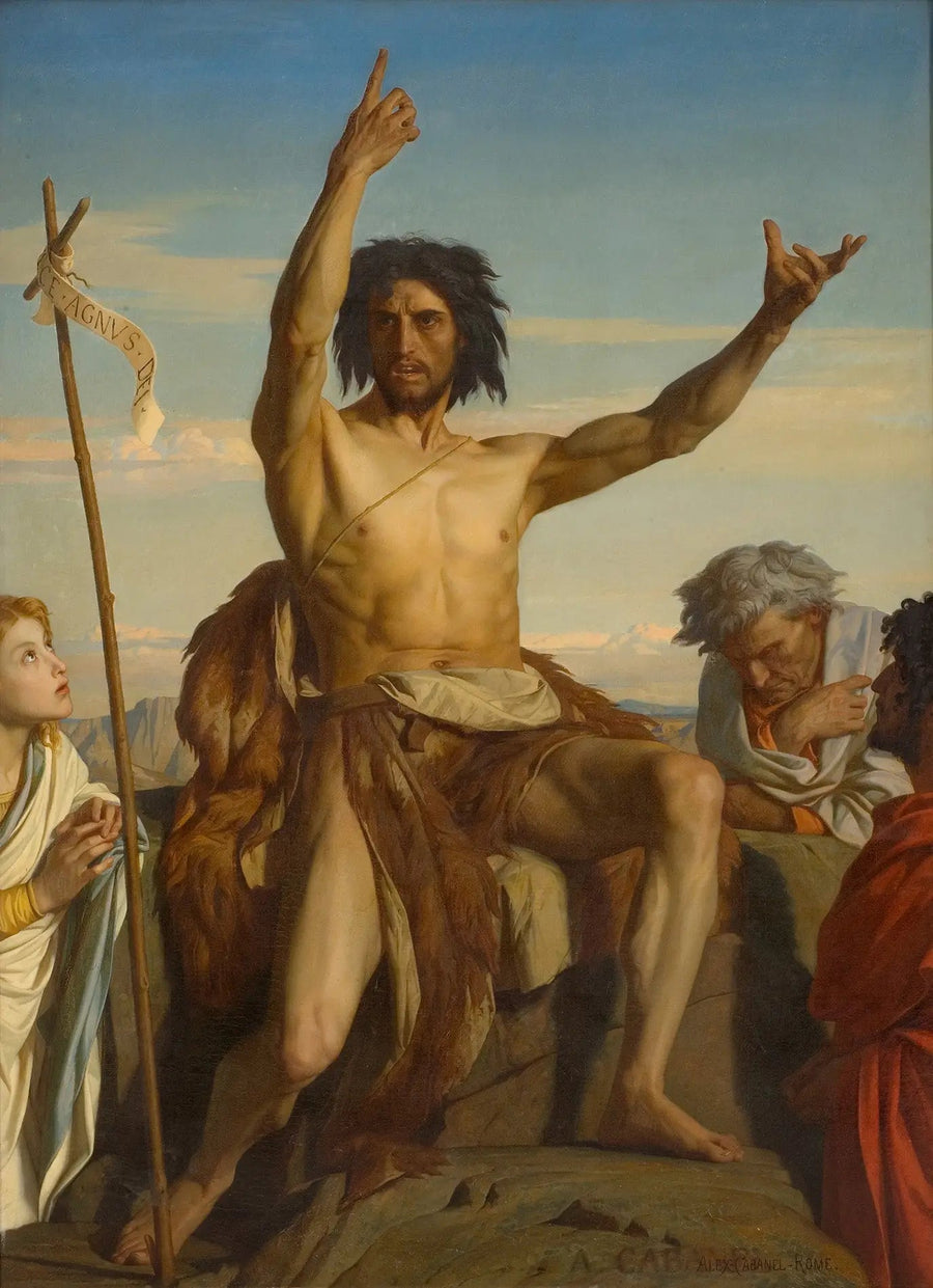 Sankt Johannes Döparen - Alexandre Cabanel