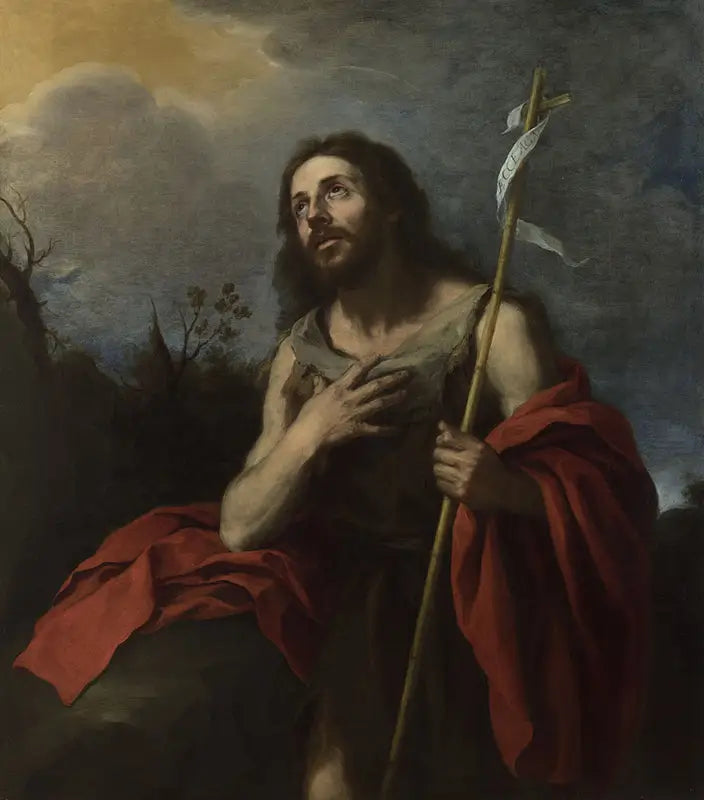 Johannes Döparen i öknen - Bartolomé Esteban Murillo