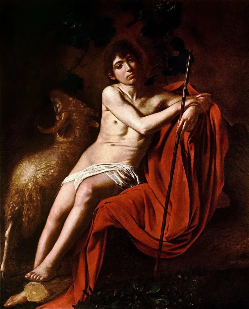 Sankt Johannes Döparen - Caravaggio