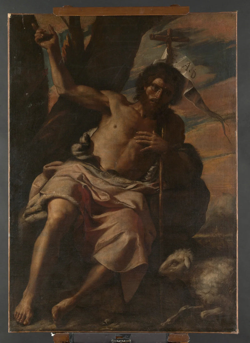 Saint Jean-Baptiste predikande - Mattia Preti