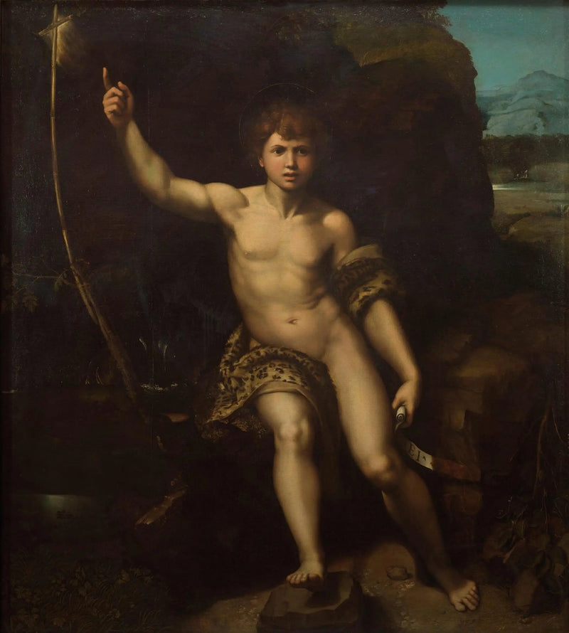 Sankt Johannes Döparen - Raphael Sanzio