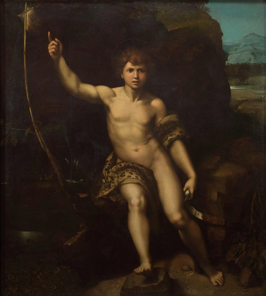 Sankt Johannes Döparen - Raphael Sanzio