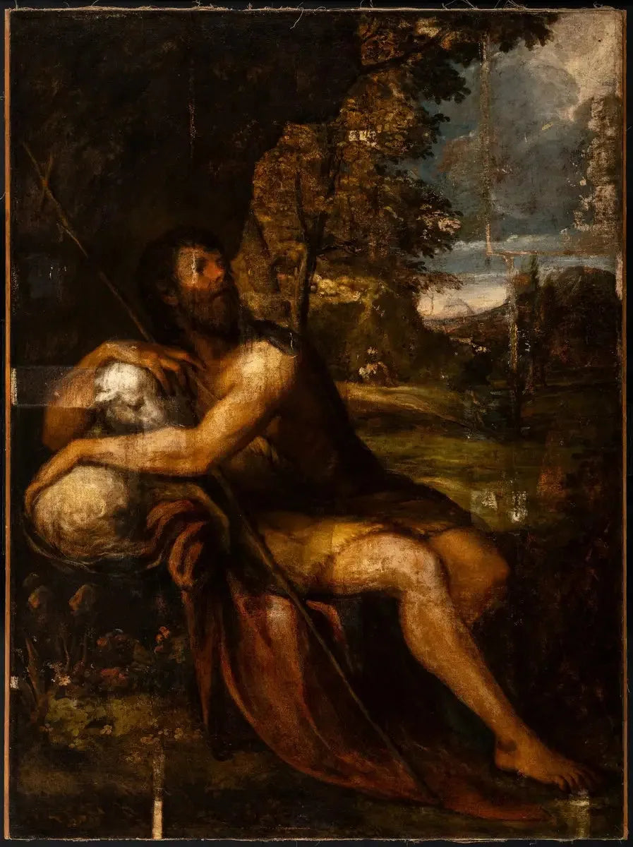 Sankt Johannes Döparen - Titian