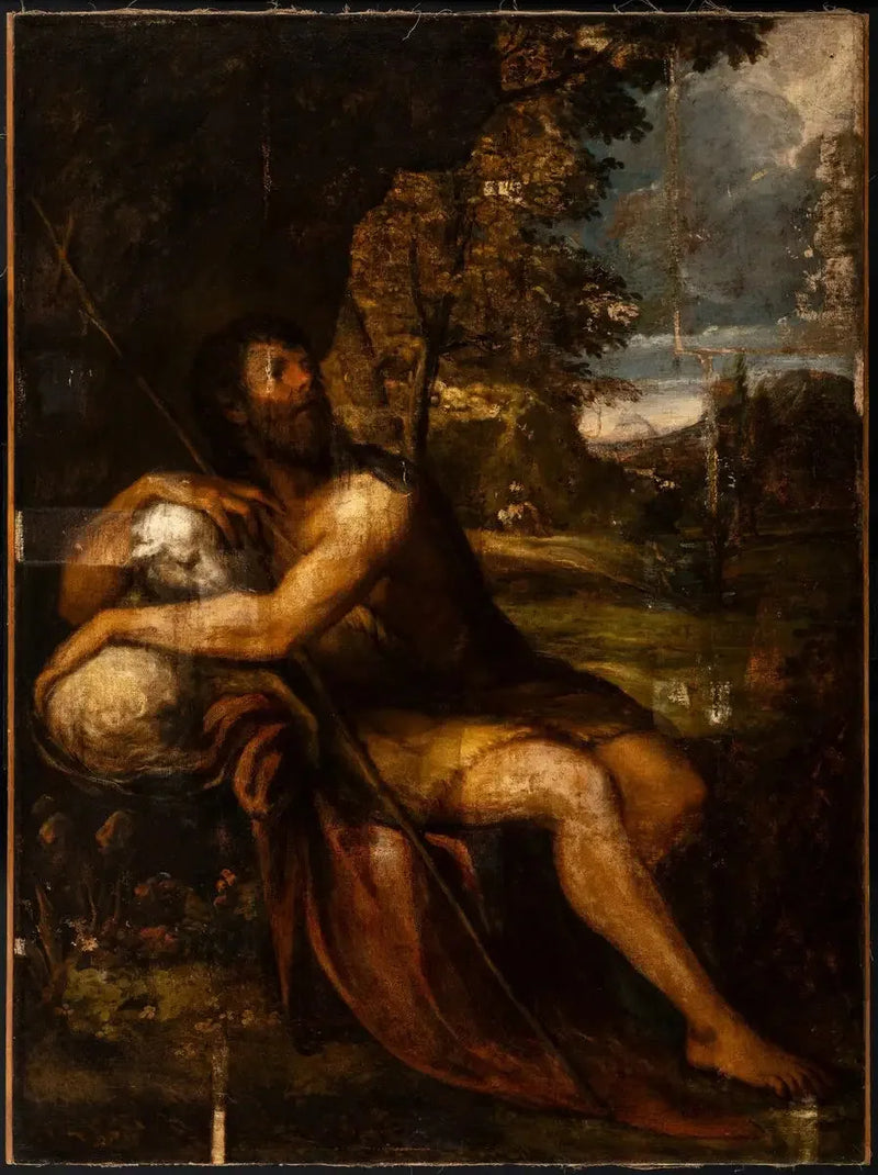 Sankt Johannes Döparen - Titian