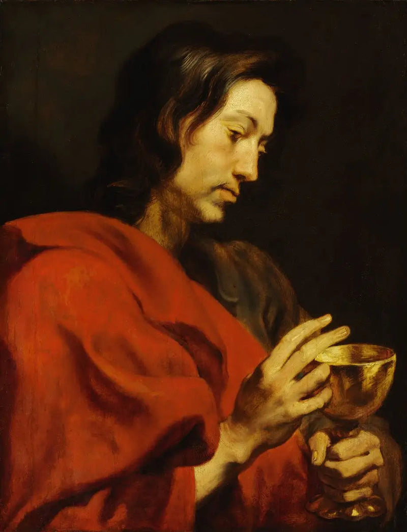 Sankt Johannes Evangelisten - Antoine van Dyck