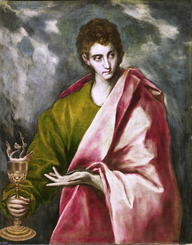 Sankt Johannes evangelisten - El Greco