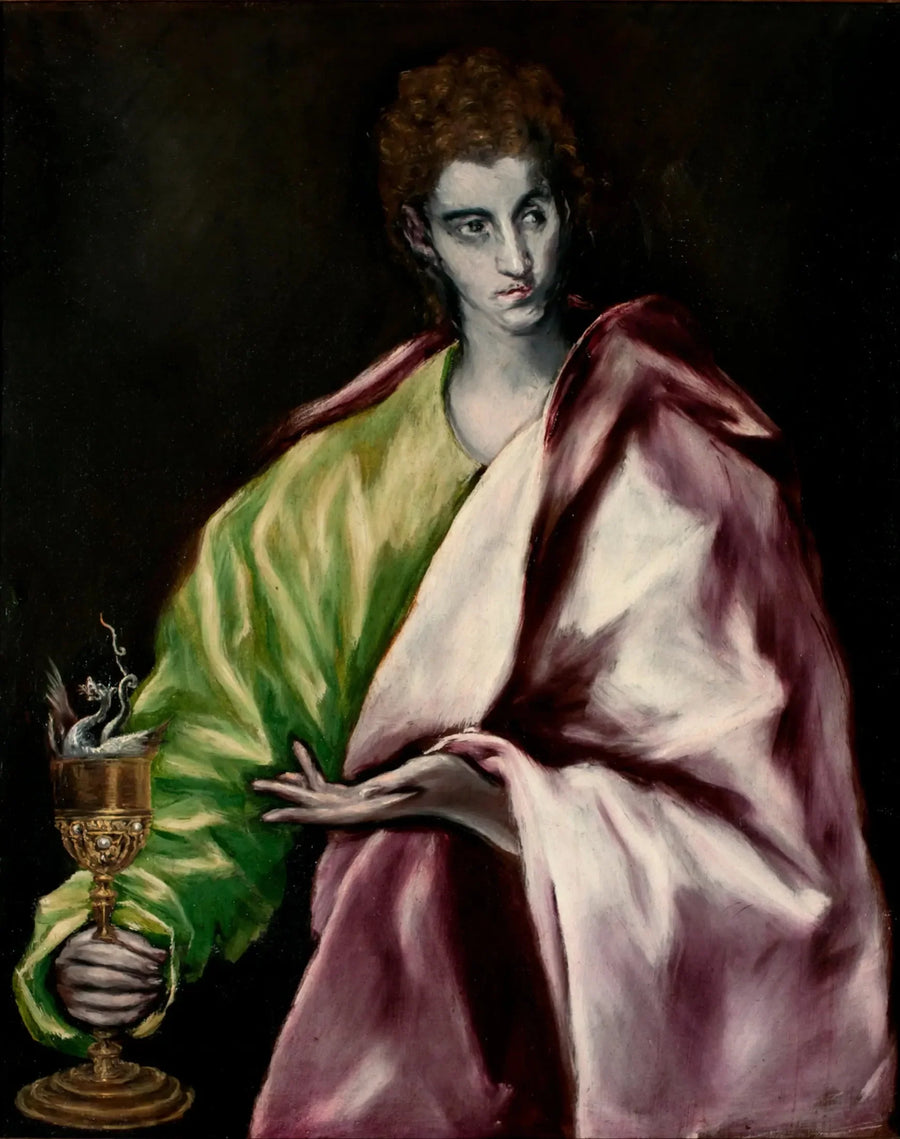 Sankt Johannes evangelisten - El Greco