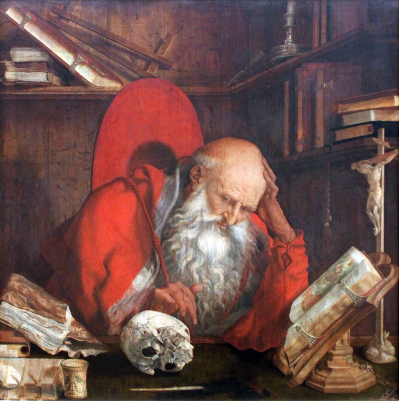 Saint Jérôme dans sa cellule - Marinus van Reymerswale