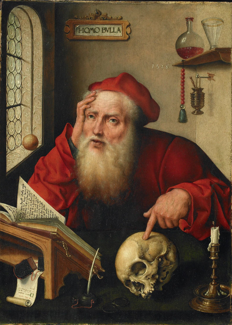 Saint Jérôme i sitt arbetsrum - Joos van Cleve