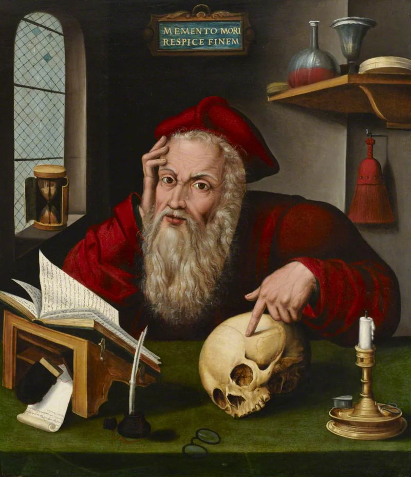 Saint Jérôme i sitt arbetsrum - Joos van Cleve