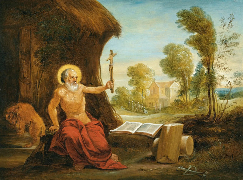 Sankt Hieronymus - David Teniers den Yngre