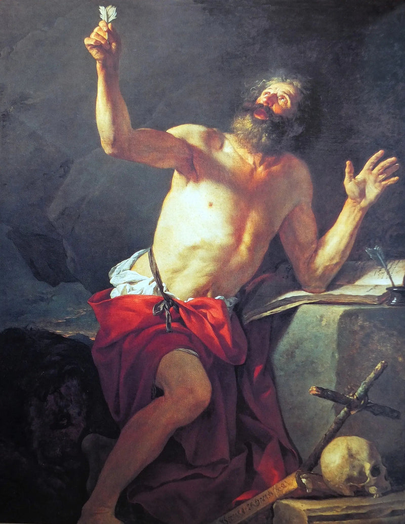 Sankt Hieronymus som hör trumpeten från Domedagen - Jacques-Louis David