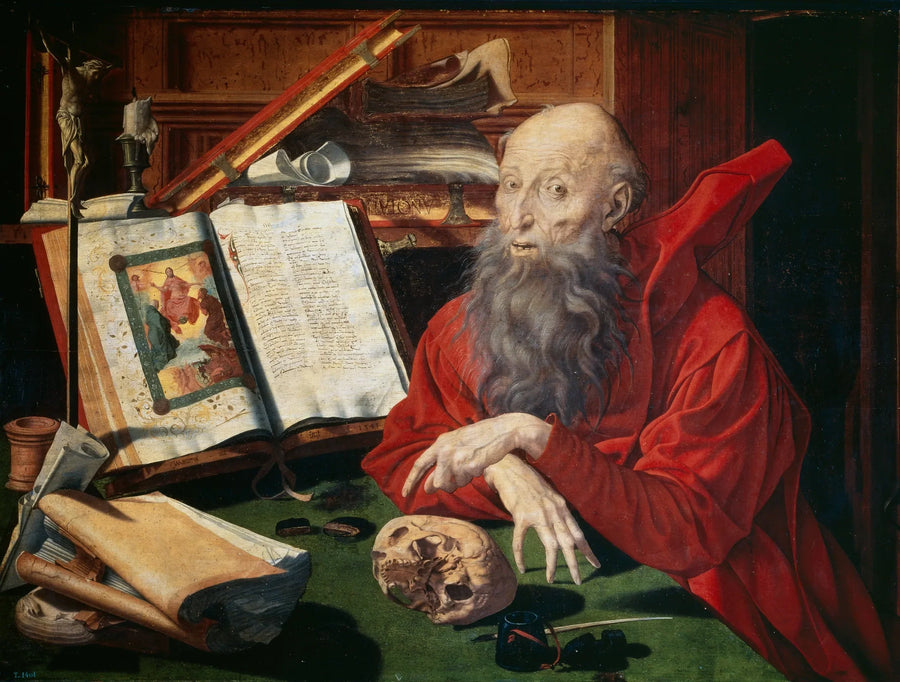 Saint Jérôme - Marinus van Reymerswale