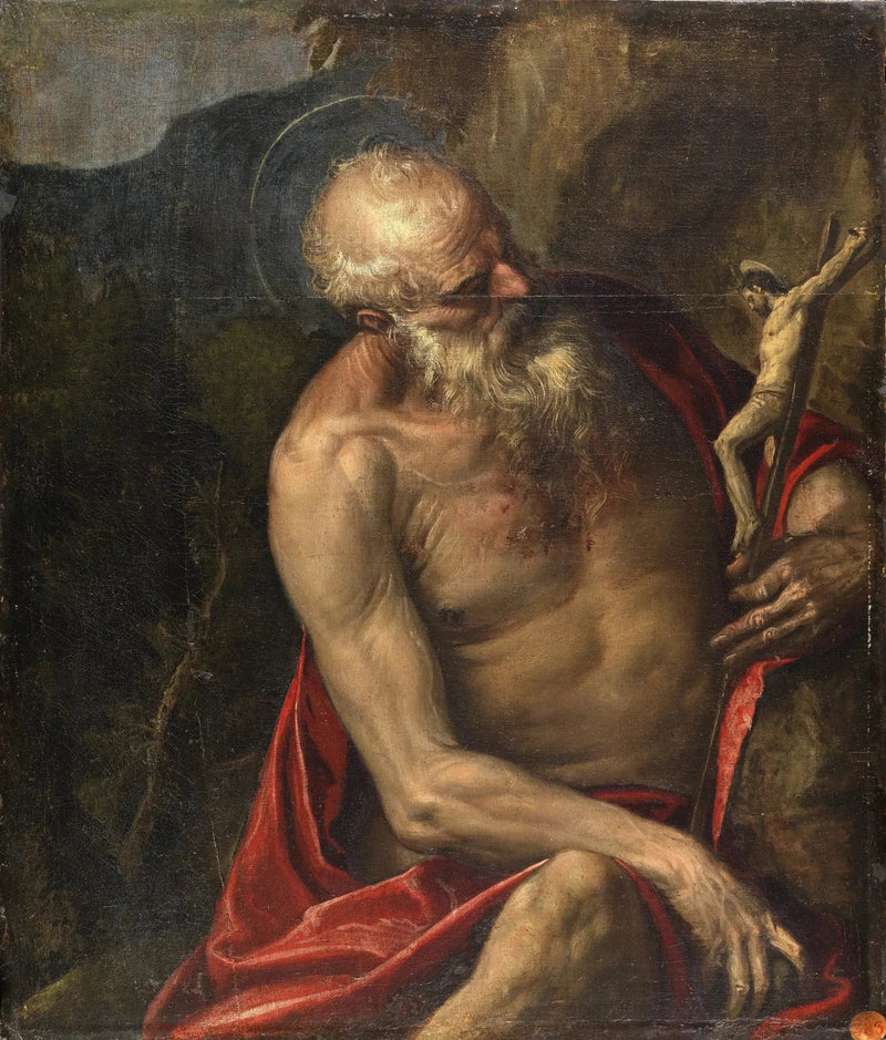 Saint Jérôme mediterar - Paul Véronèse