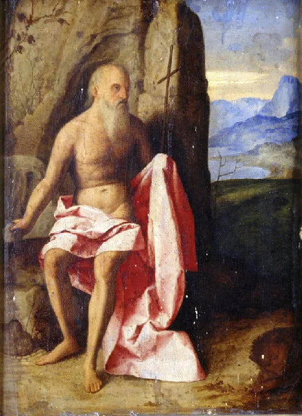 Saint Jérôme penitenten - Marco Basaiti