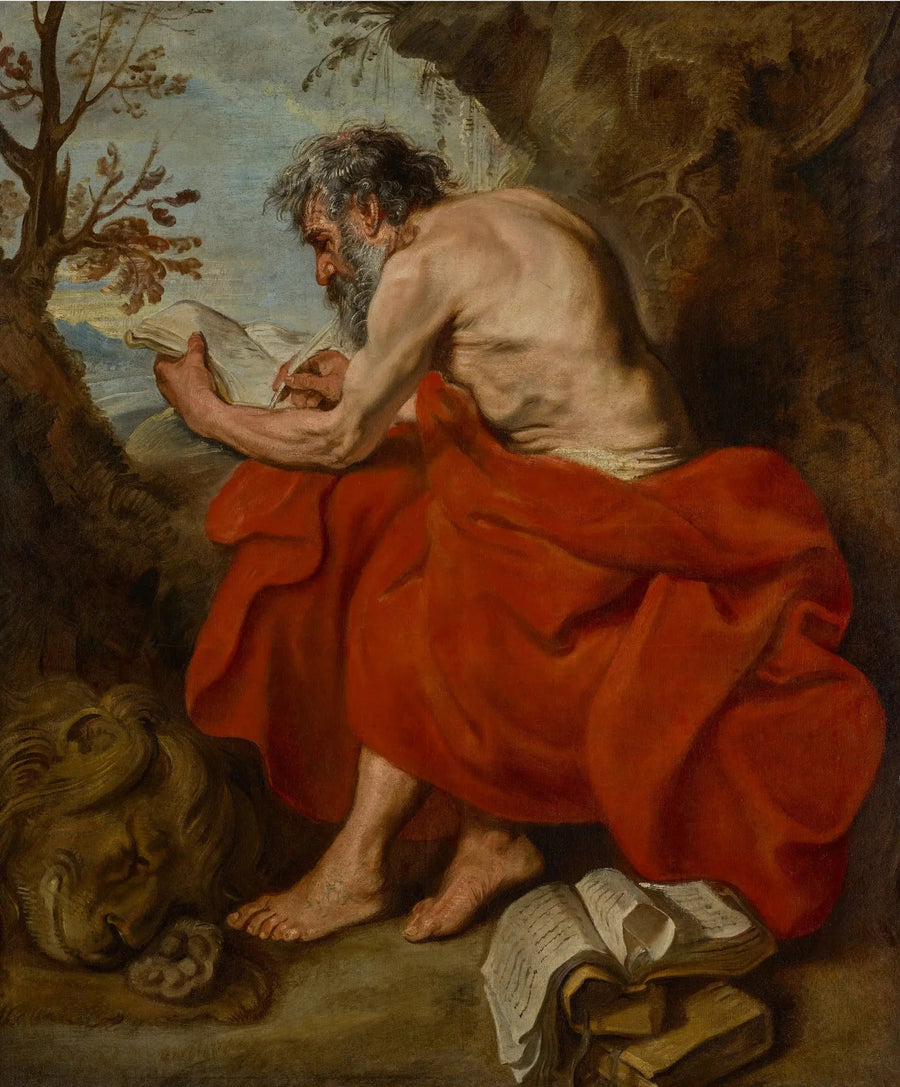 Sankt Hieronymus, omkring 1615-1616 - Antoine van Dyck