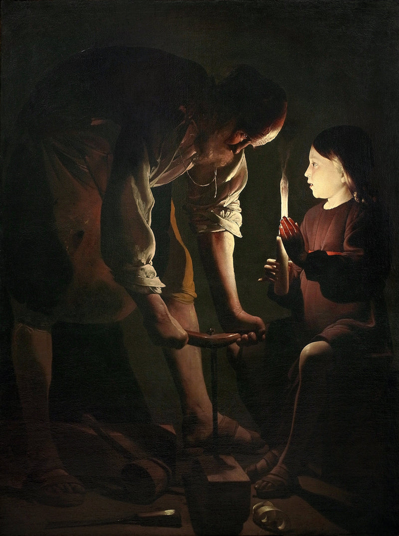 Sankt Josef snickare - Georges de La Tour