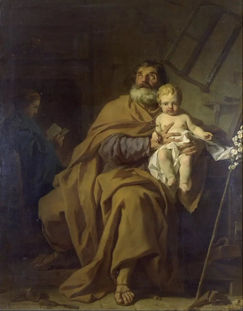Josef som hyr barnet Jesus - Pierre Subleyras