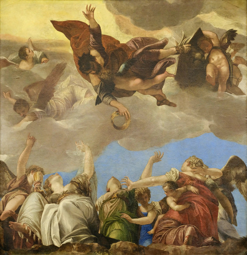 Saint Marc som belönar dygderna - Paolo Veronese
