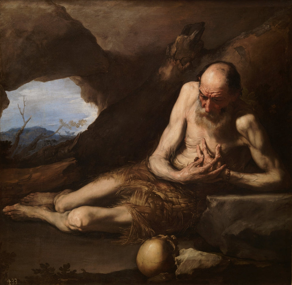 Saint Paul l'Ermite - Jusepe de Ribera image 1 reproduction de peinture à l’huile
