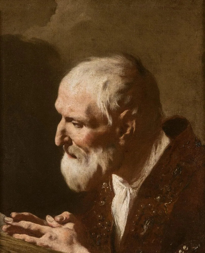 Saint Philippe Néri i bön - Giovanni Battista Piazzetta