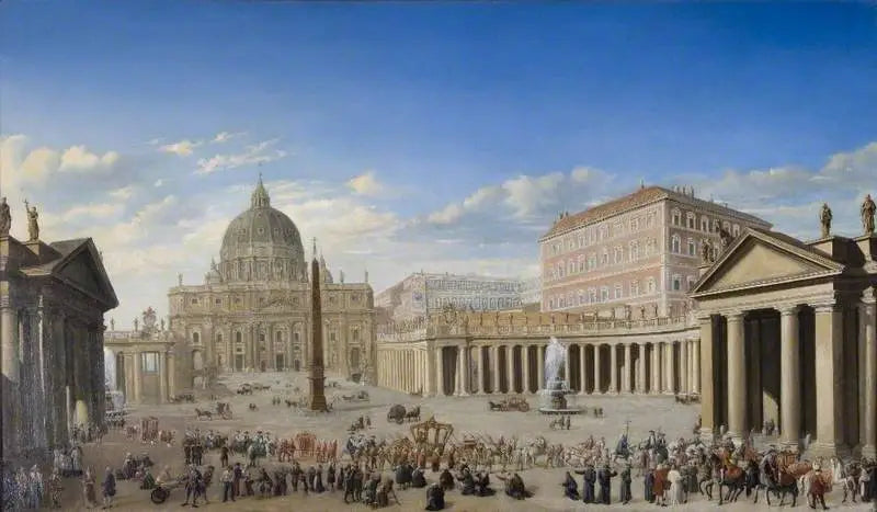 Saint-Pierre i Rom - Giovanni Paolo Panini